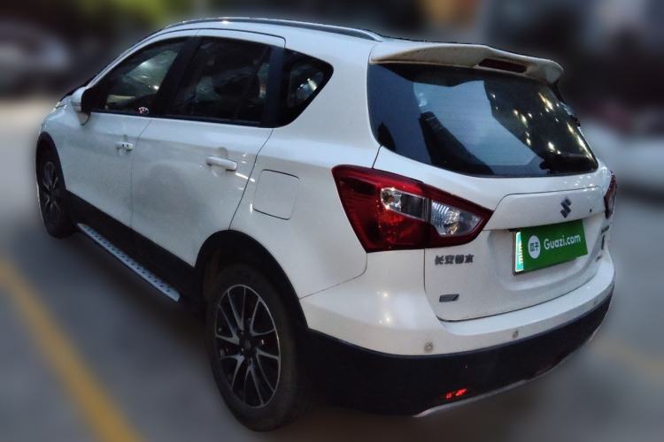Used Suzuki S-Cross 2015 1.4T Manual Two-Wheel Drive Prestige Model Rear Left 45 Deg