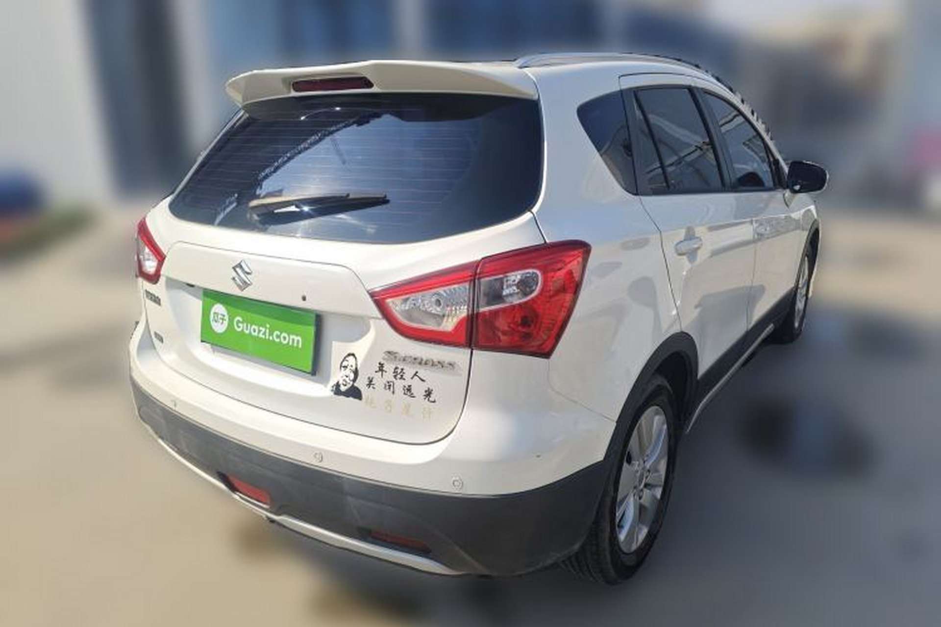 Used Suzuki S-Cross 2015 1.6L Manual Two-Wheel Drive Elite Model Rear Right 45 Deg