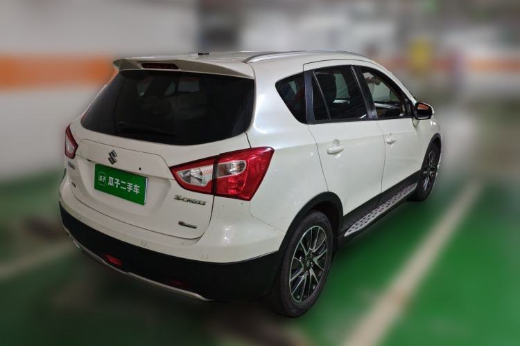 Used Suzuki S-Cross 2015 1.4T Automatic Two-Wheel Drive Prestige Model Rear Right 45 Deg