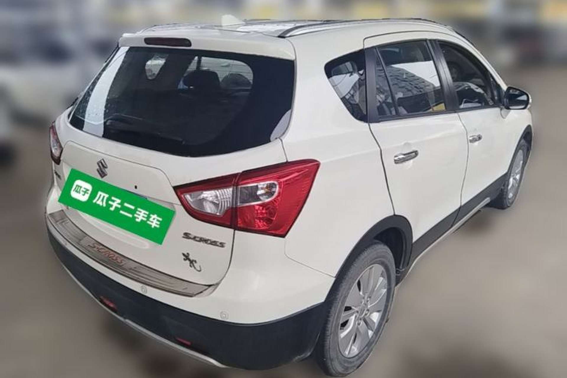 Used Suzuki S-Cross 2015 1.6L CVT Two-Wheel Drive Elite Version Rear Right 45 Deg