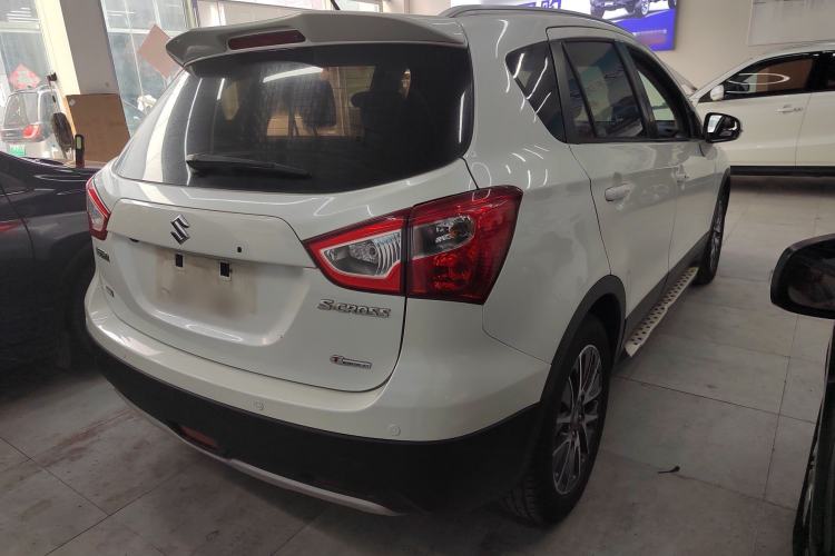 Used Suzuki S-Cross 2015 1.4T Manual Two-Wheel Drive Prestige Model Rear Right 45 Deg
