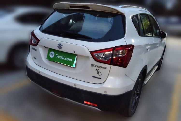 Used Suzuki S-Cross 2015 1.4T Manual Two-Wheel Drive Prestige Model Rear Right 45 Deg