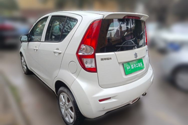 Used Suzuki Splash 2012 1.4 VVT Deluxe Edition Rear Left 45 Deg