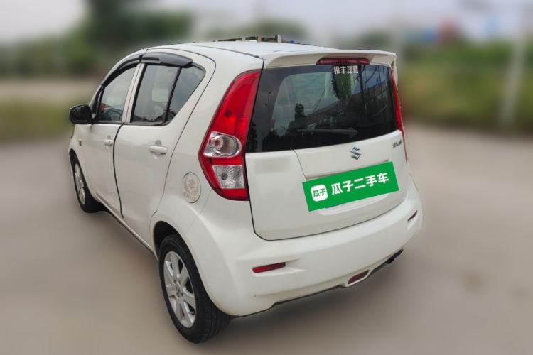 Used Suzuki Splash 2012 1.4L Luxury Model Rear Left 45 Deg