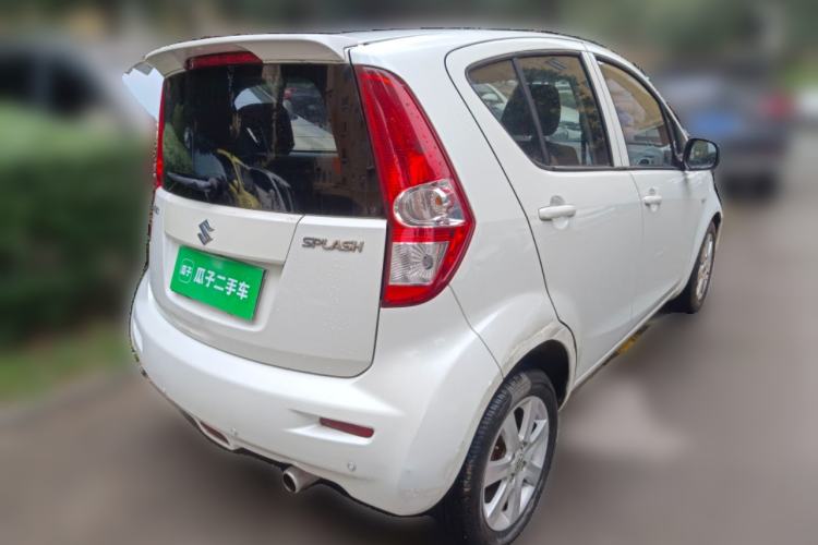 Used Suzuki Splash 2012 1.4 VVT Deluxe Edition Rear Right 45 Deg