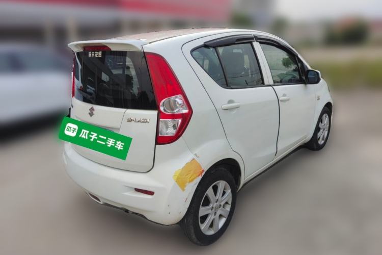 Used Suzuki Splash 2012 1.4L Luxury Model Rear Right 45 Deg