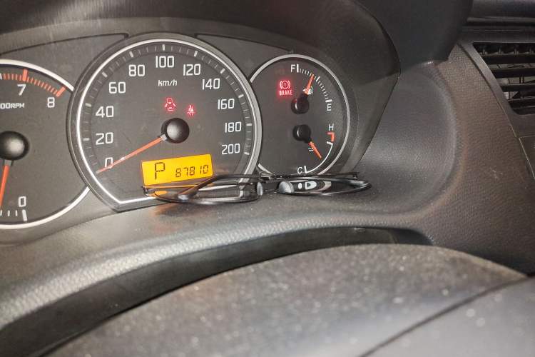 Used Suzuki Swift 2015 1.5L Automatic Limited Edition Odometer Close Up