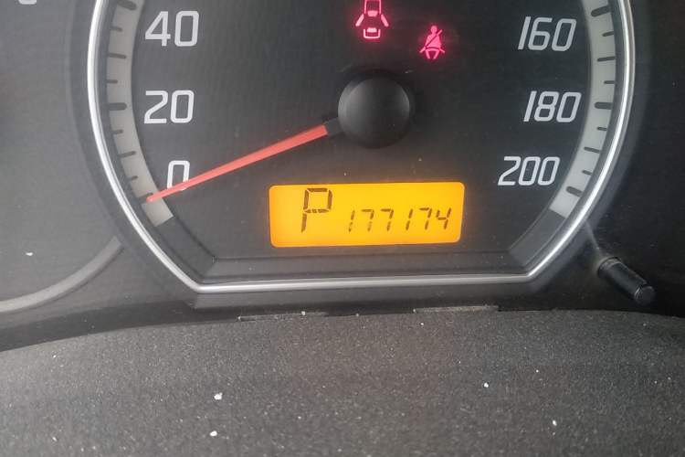 Used Suzuki Swift 2008 1.5L Automatic – Ultra-Stylish Xuanrui Edition Odometer Close Up