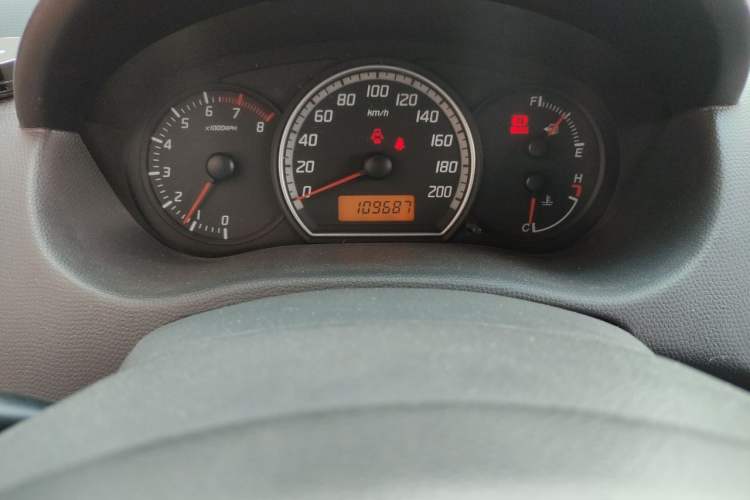 Used Suzuki Swift 2008 1.5L Manual - Ultra-Stylish Xuanrui Model Odometer Close Up