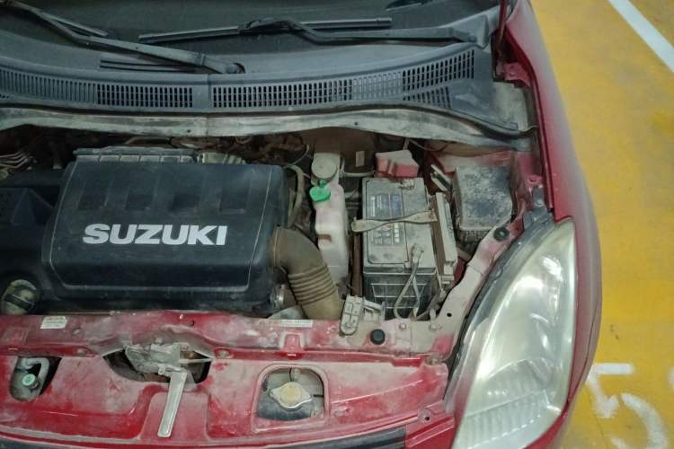 Used Suzuki Swift 2008 1.5L Automatic – Ultra-Stylish Xuanrui Edition Engine Bay Left