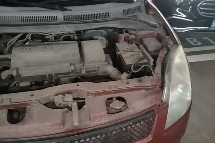 Used Suzuki Swift 2008 Sunny Blue 1.3L Automatic Xuanle Edition Engine Bay Left
