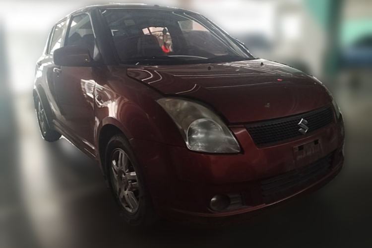 Used Suzuki Swift 2008 Sunny Blue 1.3L Automatic Xuanle Edition Front Right 45 Deg