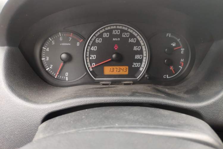 Used Suzuki Swift 2008 1.5L Manual - Ultra-Stylish Xuanrui Model Odometer Close Up