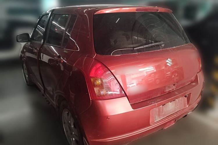 Used Suzuki Swift 2008 Sunny Blue 1.3L Automatic Xuanle Edition Rear Left 45 Deg