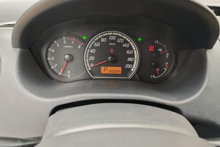Used Suzuki Swift 2009 1.3L Automatic Value Edition Odometer Close Up