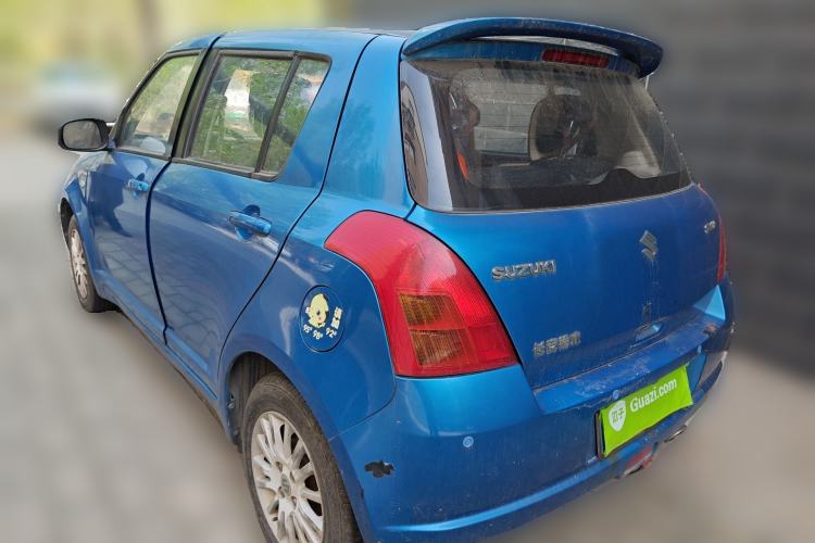 Used Suzuki Swift 2009 1.3L Manual Value Edition Rear Left 45 Deg