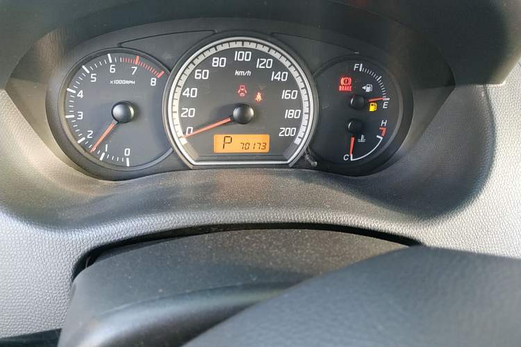 Used Suzuki Swift 2010 1.5L Automatic Champion Limited Edition Odometer Close Up