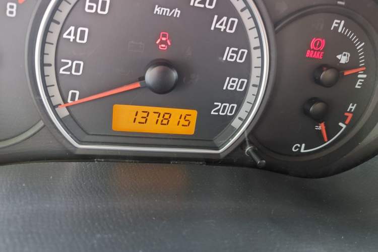 Used Suzuki Swift 2010 1.5L Manual Champion Limited Edition Odometer Close Up