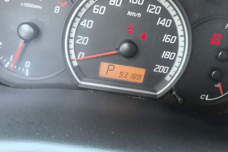 Used Suzuki Swift 2011 1.5L Automatic Sport Edition Odometer Close Up