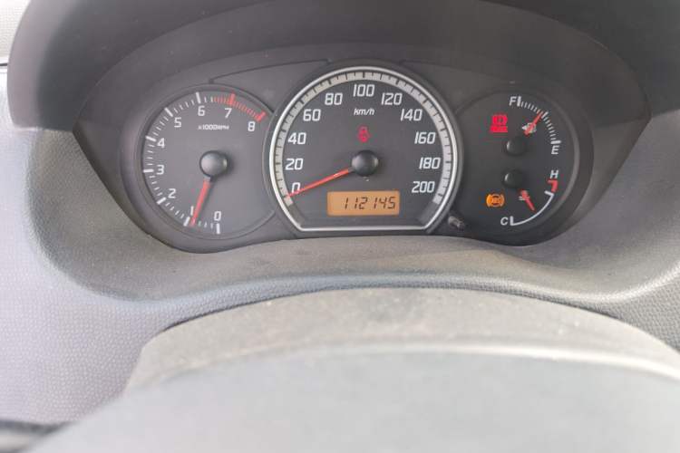 Used Suzuki Swift 2011 1.5L Manual Sport Edition Odometer Close Up