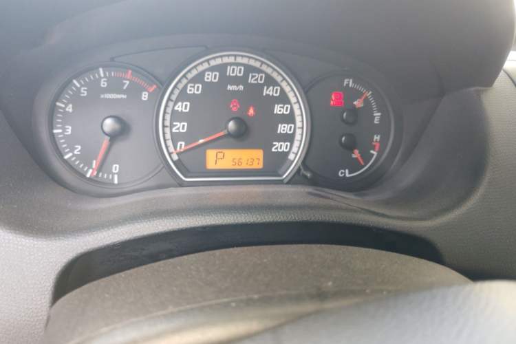 Used Suzuki Swift 2011 1.5L Automatic Fashion Edition Odometer Close Up