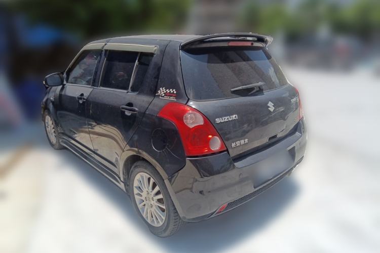 Used Suzuki Swift 2011 1.5L Manual Fashion Edition Rear Left 45 Deg