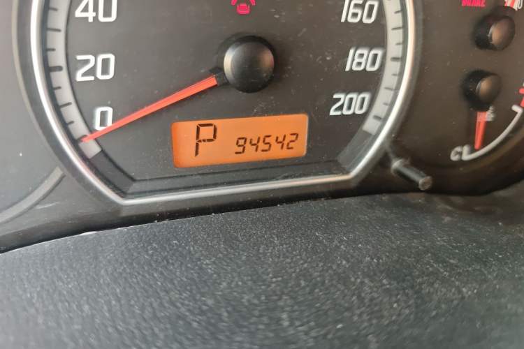 Used Suzuki Swift 2011 1.5L Automatic Sport Audiovisual Edition Odometer Close Up