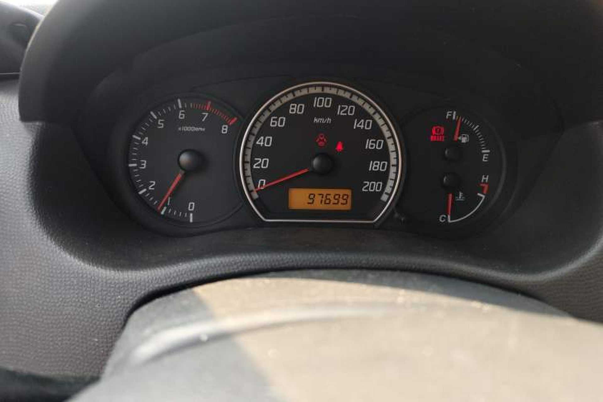 Used Suzuki Swift 2011 1.5L Manual Fashion Edition Odometer Close Up