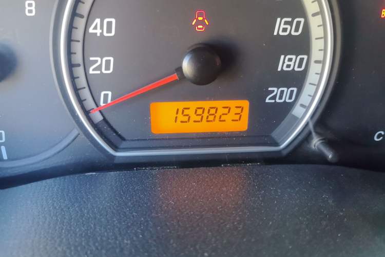 Used Suzuki Swift 2011 1.5L Manual Fashion Edition Odometer Close Up