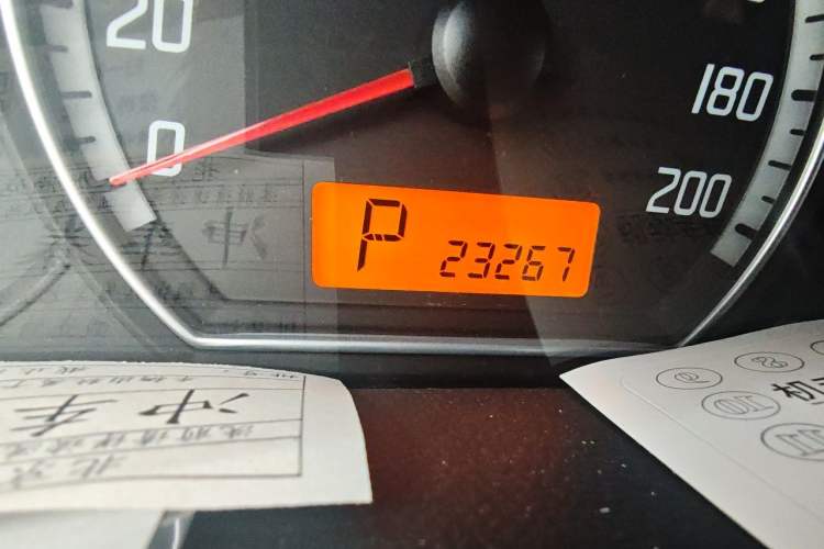 Used Suzuki Swift 2011 1.5L Automatic Sport Audiovisual Edition Odometer Close Up