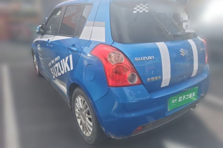 Used Suzuki Swift 2011 1.5L Automatic Sport Audiovisual Edition Rear Left 45 Deg