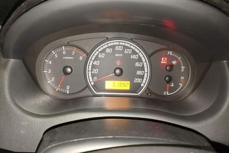 Used Suzuki Swift 2011 1.5L Manual Fashion Edition Odometer Close Up