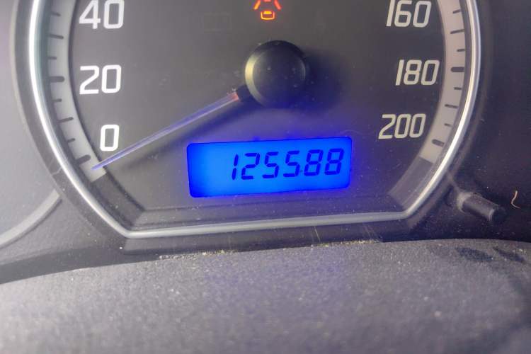 Used Suzuki Swift 2011 1.5L Manual Sport Edition Odometer Close Up