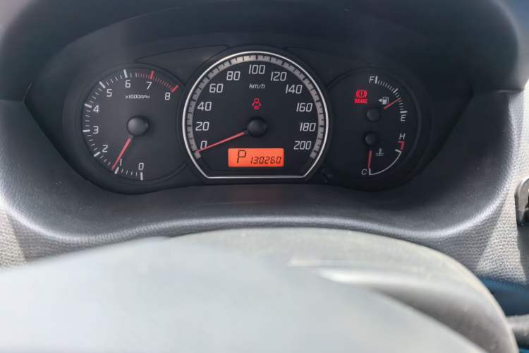 Used Suzuki Swift 2011 1.5L Automatic Sport Edition Odometer Close Up