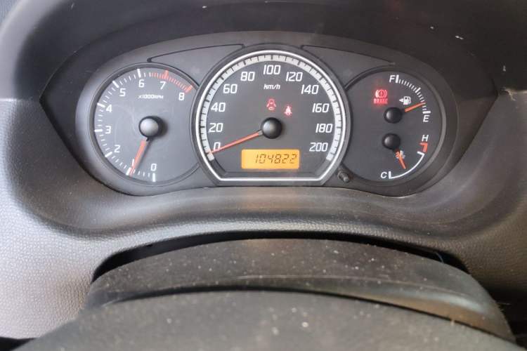 Used Suzuki Swift 2011 1.5L Manual Sport Audiovisual Edition Odometer Close Up