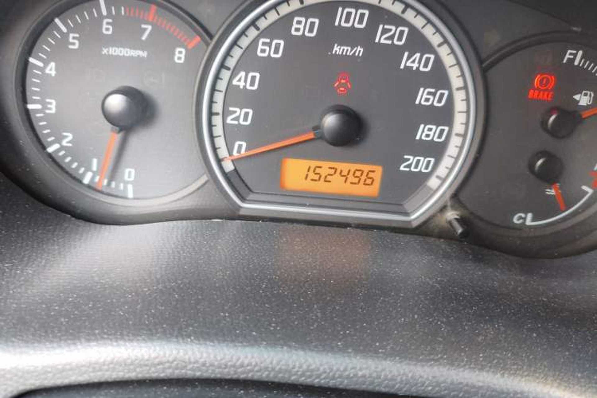 Used Suzuki Swift 2011 1.5L Manual Sport Audiovisual Edition Odometer Close Up