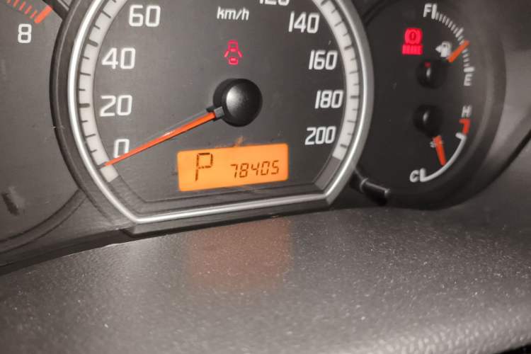 Used Suzuki Swift 2011 1.5L Automatic Fashion Edition Odometer Close Up