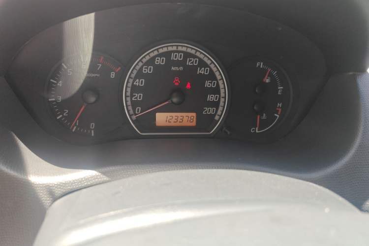 Used Suzuki Swift 2011 1.5L Manual Sport Edition Odometer Close Up