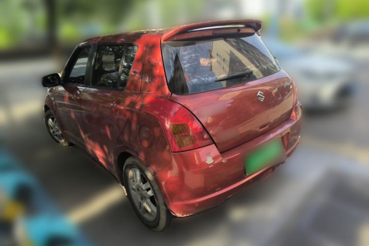 Used Suzuki Swift 2011 1.3L Automatic Fashion Edition Rear Left 45 Deg
