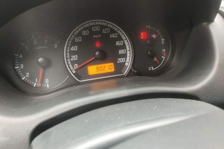 Used Suzuki Swift 2011 1.5L Manual Fashion Edition Odometer Close Up
