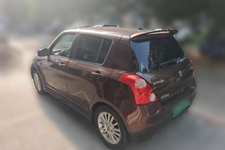 Used Suzuki Swift 2011 1.5L Manual Fashion Edition Rear Left 45 Deg