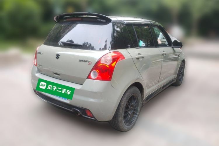Used Suzuki Swift 2011 1.5L Manual Fashion Edition Rear Right 45 Deg