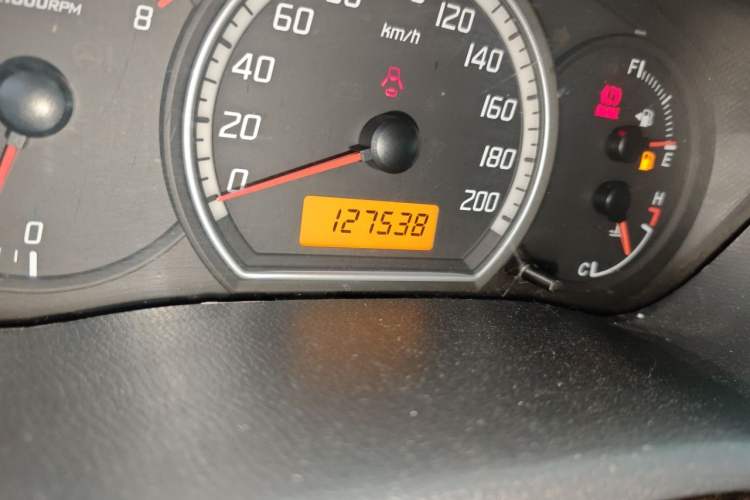 Used Suzuki Swift 2011 1.5L Manual Sport Edition Odometer Close Up