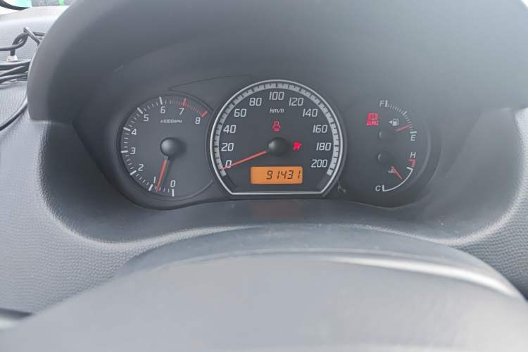 Used Suzuki Swift 2011 1.3L Manual Value Edition Odometer Close Up