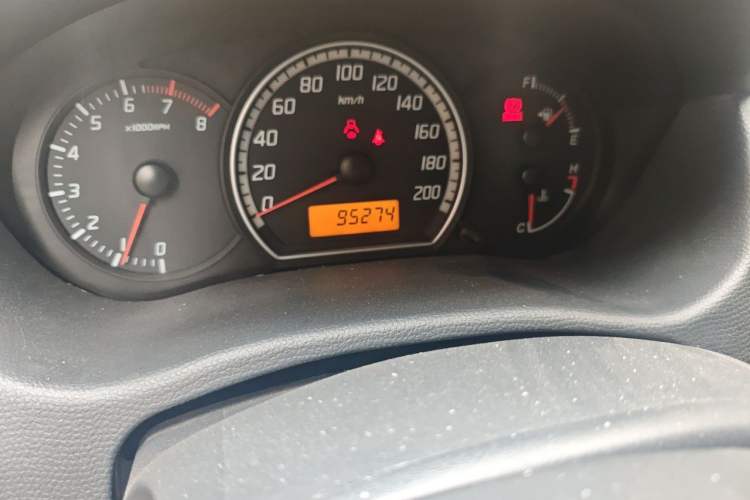 Used Suzuki Swift 2011 1.3L Manual Value Edition Odometer Close Up