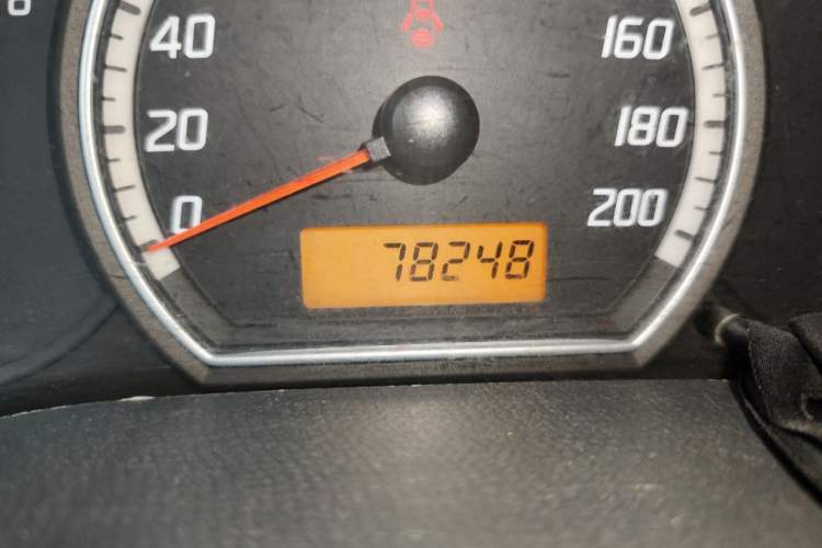 Used Suzuki Swift 2011 1.3L Manual Value Edition Odometer Close Up