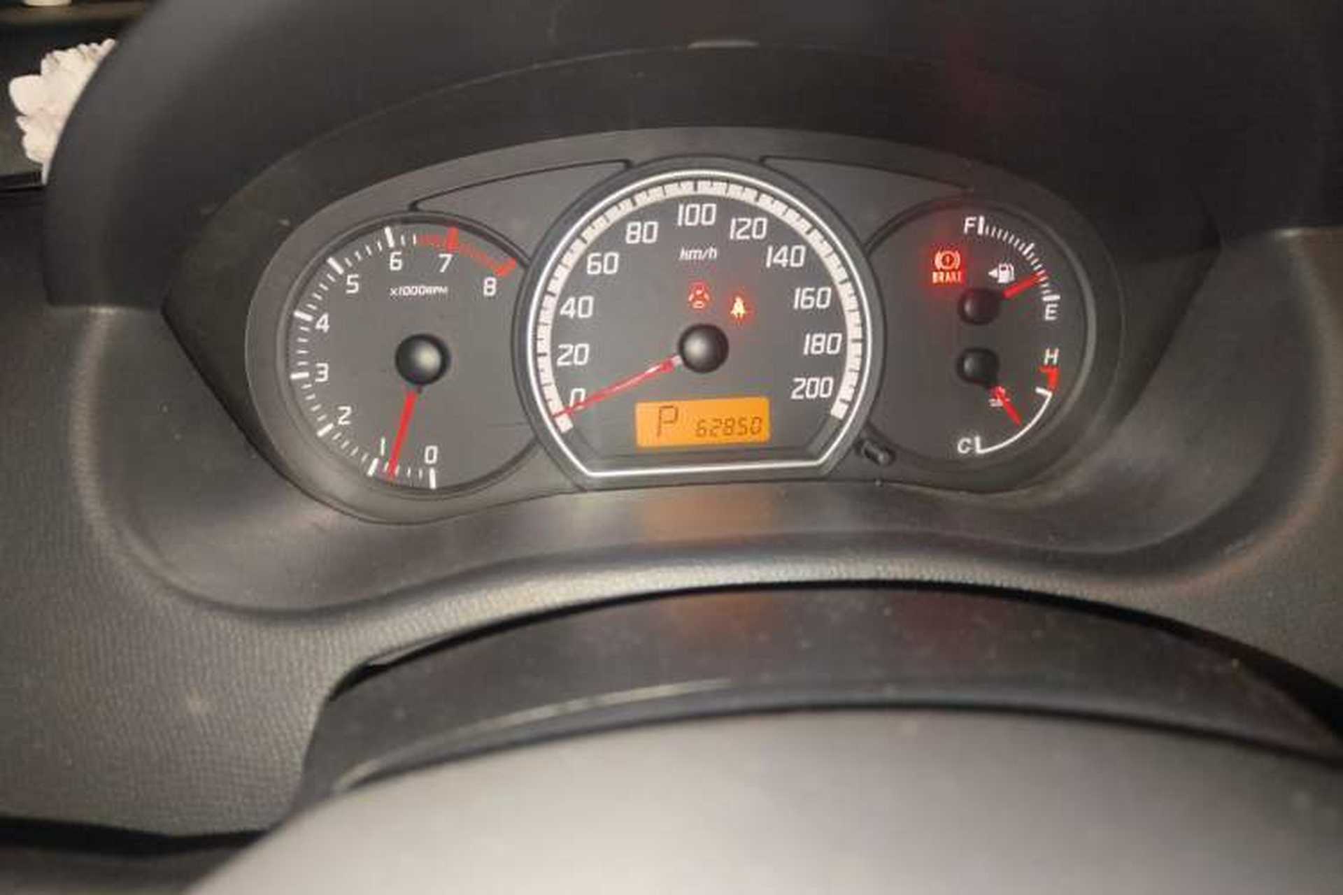 Used Suzuki Swift 2011 1.5L Automatic Sport Edition Odometer Close Up