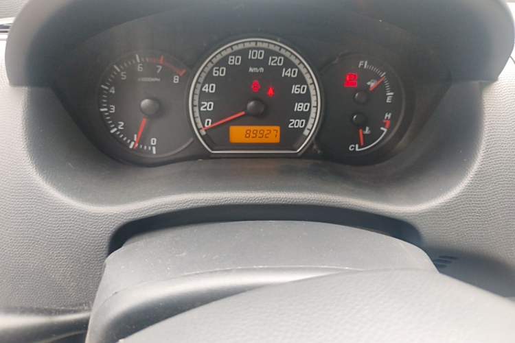 Used Suzuki Swift 2011 1.3L Manual Value Edition Odometer Close Up