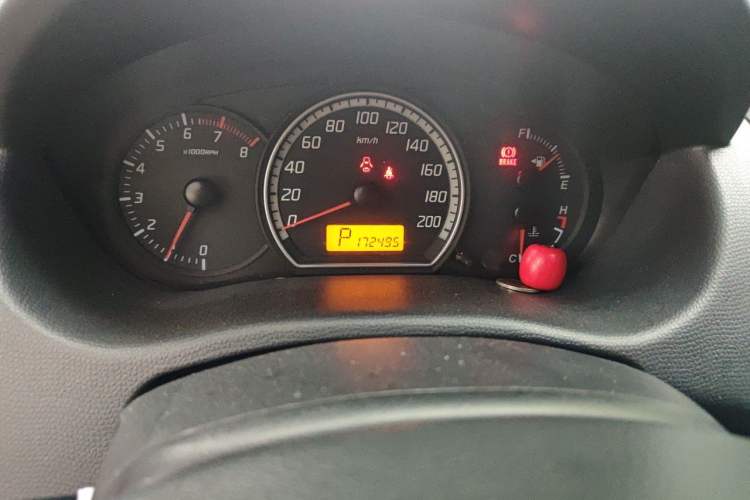 Used Suzuki Swift 2011 1.5L Automatic Sport Edition Odometer Close Up