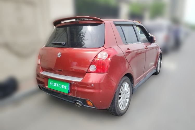 Used Suzuki Swift 2011 1.5L Manual Fashion Edition Rear Right 45 Deg